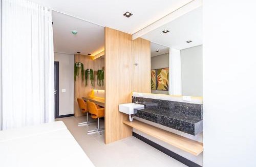 Matriz Apartment | Victor Prime Studio Andar Alto no Centro