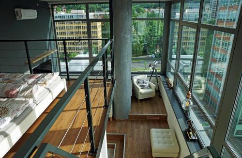 Zlin Apartment | View Skyscraper Bata - loft XL
