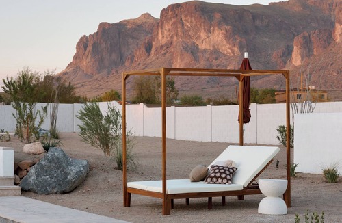 Apache Junction House | Views - Heated Pool - 10 person Hot Tub - Golf - Game Room - Pickleball Court