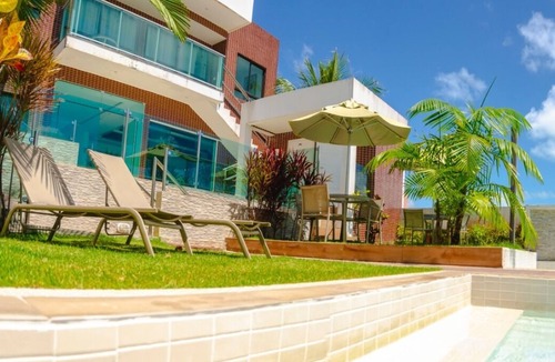 Santo Agostinho Apartment | VILAGE MEDITERRÂNEO - 1 minute from the beach & coral cove