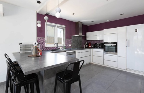 Hurtigheim Villa | Villa 250m² with private spa, barbecue, table football