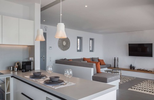 Agios Ioannis Villa | Villa Aether - Infinity Pool Villa Close to Mykonos Town Center