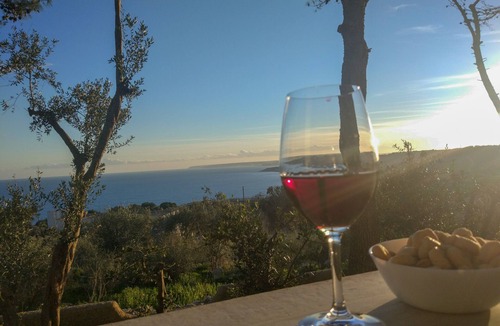 Santa Cesarea Terme Apartment | VILLA ALDA TWO-ROOM APARTMENTS - Belvedere Terrace Sea View
