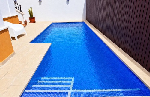 Torre-Pacheco Villa | Villa Alegre, Mar Menor Golf - 2 beds - 2 baths - private heated pool - solarium