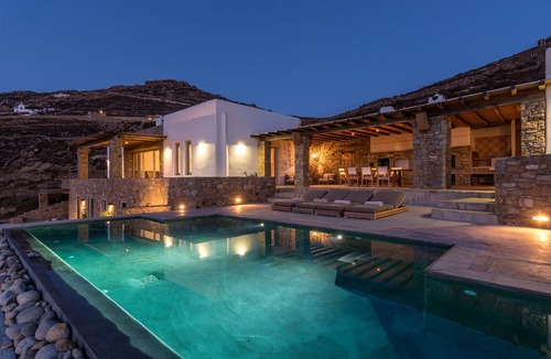 Ftelia House | Villa Amira NEW Luxury Property in Ftelia with Amazing Sea views & Heated pool