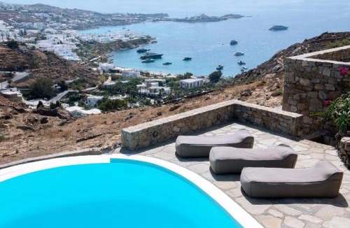 Psarou Villa | Villa Ammonite with heated pool by Diles Villas