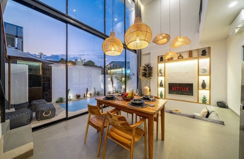 Pererenan Villa | Villa Arcelio Luxury 2BR Villa Steps from Jungle Padel and Gym
