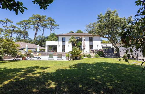 Labenne-Ocean Villa | Villa Architecte Lumineuse à 350m de la Plage Avec Piscine Chauffée