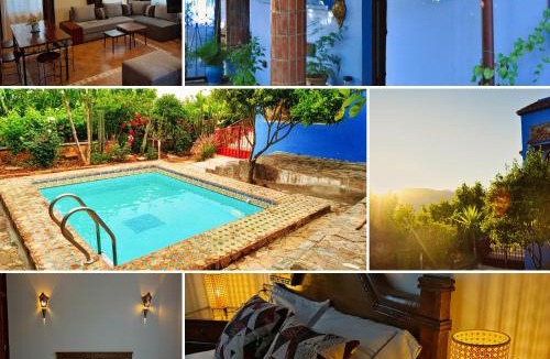 Bab Taza Villa | Villa Authentique avec Vue Panoramique à 3 km de Chefchaouen