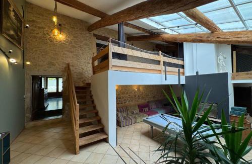 Cerons House | Villa Baptiste Spa Sauna Billard Piano ping-pong baby-foot Piscine près de Bordeaux