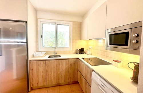 Sant Tomas Villa | Villa Beatriz with Sea View, Wi-Fi, Garden, Terrace & Pool; Parking Available