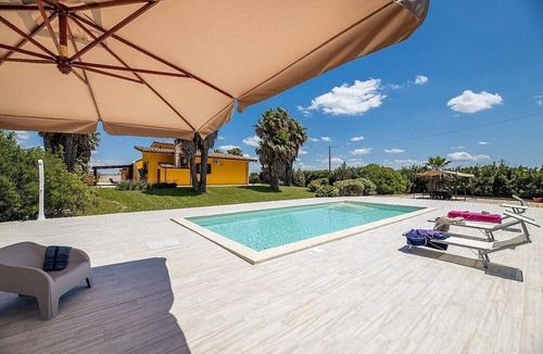 Taviano Villa | Villa Benedicta: A bright and elegant villa situated in a quiet location, a few minutes from the town center, with Free WI-FI.