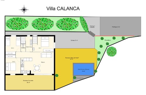 Olmeto House | Villa CALANCA - Domaine La Raggia