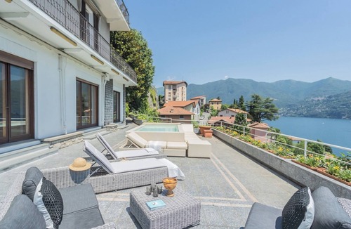 Moltrasio Villa | Villa Chiara Moltrasio With Private Garden by Rent all Como