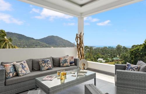 Lamai Villa | VILLA CLARISSE - SEAVIEW - 4 Bedrooms