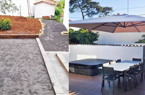 Arcachon Villa | Villa class 4* O'PhildesFlo SPA et Piscine les Abatilles, 8 pers.