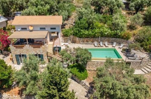 Sivota Villa | Villa Cristina - Charming Villa with Stone and Wood Elements in Sivota Bay