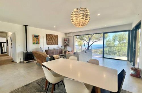 Viggianello Villa | Villa d'architecte avec vue mer imprenable et piscine chauffée