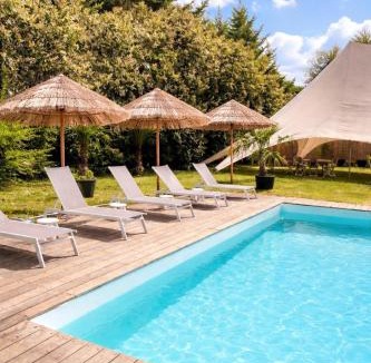 Treuzy-Levelay Villa | Villa d exception au vert - Spa Piscine - 1h Paris 20 pers