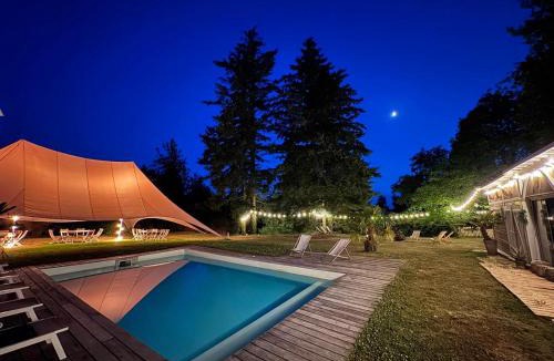 Treuzy-Levelay Villa | Villa d exception au vert - Spa Piscine - 1h Paris 20 pers