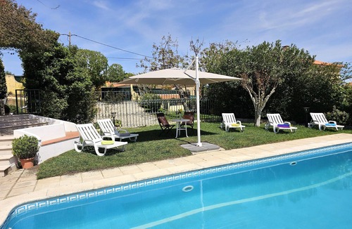 Fonte de Sesimbra Villa | Villa de Charme 200 M2, Grande Piscine, Sesimbra, 4 Chambres, 1800 M2 de Jardin