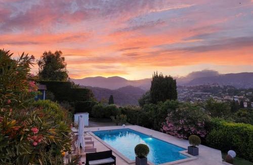 Vence Villa | Villa Del Sol with Mountain Views