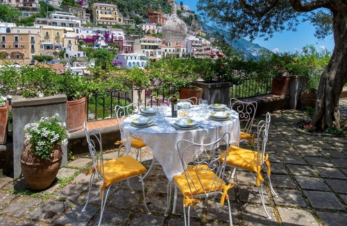 Positano Villa | Villa Dely, In Positano, Sea View, Ac