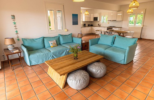 Skala Villa | Villa Demeter - Private and relaxing, close to beaches and the village of Skala
