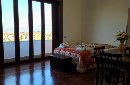 Angri Apartment | Villa Desiderio Elysia Penthouse with Vesuvius View