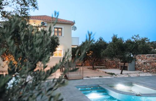 Agios Leon Villa | Villa Di Leon - Uniquely Designed Villa with Pool in a Picturesque Village near Famous Porto Limnionas, Offering Exceptional Hospitality By Villa Mana Gers