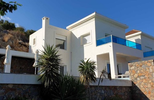 Mavrikiano Villa | Villa DORE, magnificent view of the sea and mirabello bay
