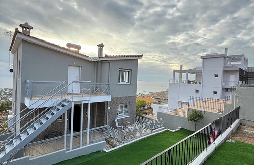 Saronida Villa | Villa Eleni Panorama Saronida