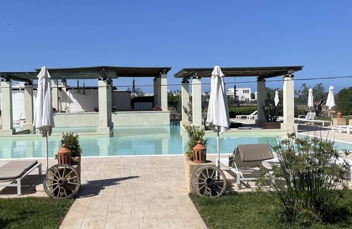 Alezio House | Villa Elisabetta with Jacuzzi and pool area