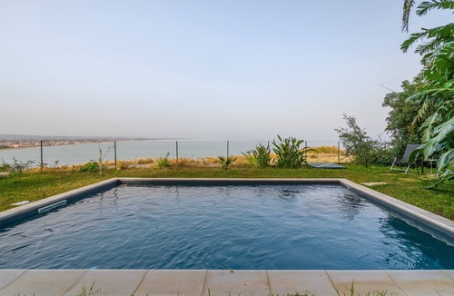 Costa Saracena-Castelluccio Villa | Villa 'Eremo Degli Oleandri' with Sea View and Wi-Fi