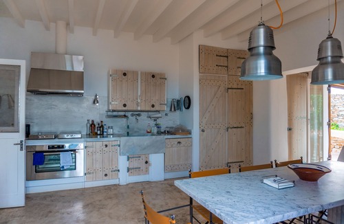 Ftelia Villa | Villa Ester with Heated Pool & Hot Tub