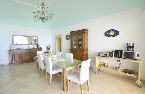 Laurito Villa | Villa Estia: A charming and bright villa built sheer above the sea, with Free WI-FI.
