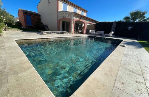 Les Restanques House | Villa for 8 people with private pool, 300 meters from the sea, located in Grimaud