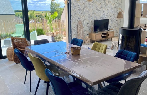 Saint-Jean-le-Thomas House | Villa for 6-8 people, PMR access and garden in the Mont-Saint-Michel bay