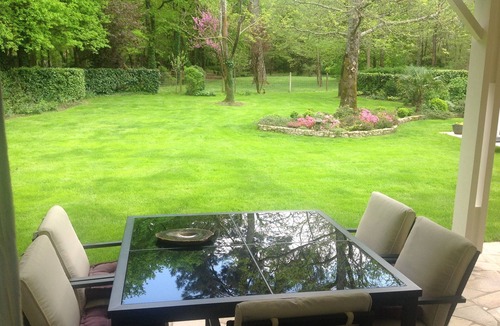 Saint-Sulpice-et-Cameyrac House | Villa 8/10p Indoor heated pool, jacuzzi, in golf residence, tennis court
