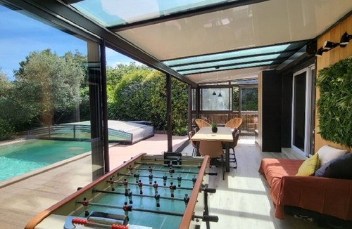 Seillons-Source-d'Argens House | Villa provençale, swimming pool, sauna, garden, quiet, trees, south, bungalow, 180 m2