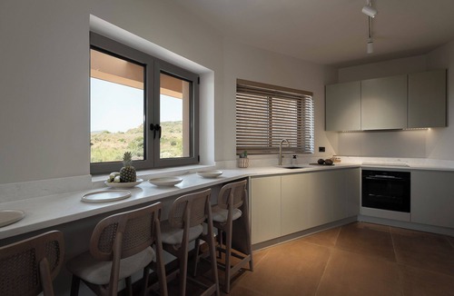 Pylos-Nestoras Villa | Villa Frame | Quiet Luxury with 2 Jacuzzis & Panoramic Sea View in Methoni