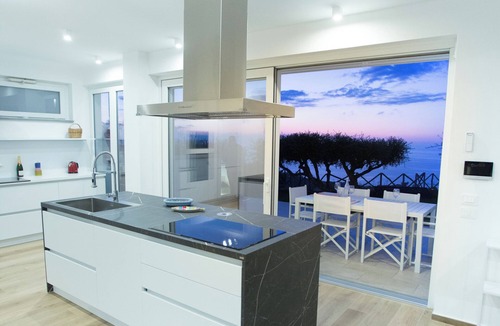 Capo d'Orlando Villa | Villa Giardino degli Ulivi, a modern Sicilian Villa with a breathtaking view