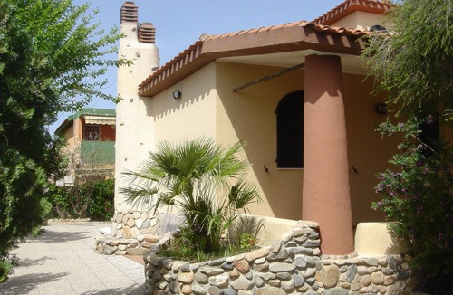 Solanas Villa | VILLA GIOIA FRONT BEACH sea view