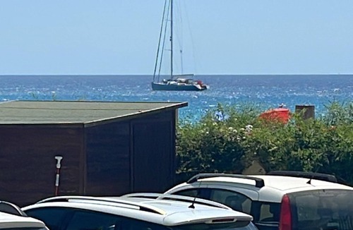 Solanas Villa | VILLA GIOIA FRONT BEACH sea view