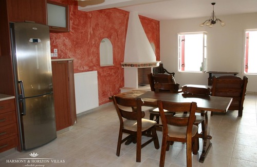 Lefkas Villa | Villa Harmony - privacy and view of the Ionian Sea