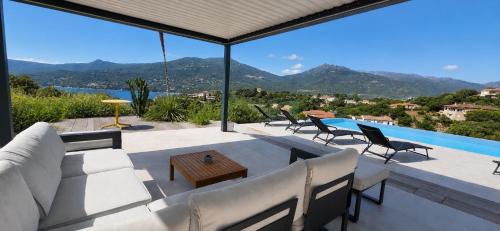 Propriano Villa | Villa Haut Standing Stella Di Mare vue panoramique