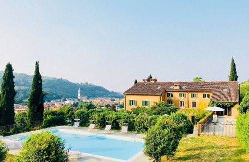 Nord-Ovest Villa | Villa, hills, private pool, very close to Verona. 7 bedrooms, 5 bathrooms.