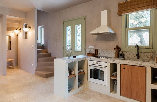 Aetos Villa | Villa Hydraline, 2 BDR, Private Pool and Garden, Furnished Terrace, Vathy,.