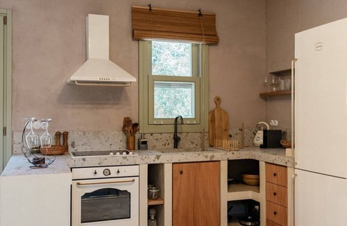 Aetos Villa | Villa Hydraline, 2 BDR, Private Pool and Garden, Furnished Terrace, Vathy,.