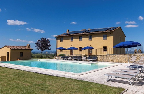 San Gimignano Villa | Villa Il Caggio - Villa with pool near san Gimignano in Tuscany